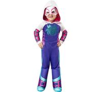 Rubies Official Marvel Spidey and his Amazing Friends Ghost Spider Deluxe Toddler Costume, Age 2-3 Years