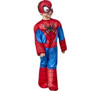 Unisex Kids Marvel: Spidey and His Amazing Friends Spider-man Deluxe Costumes, As Shown, 2-3 Years UK, World Book Day