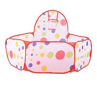 Toddler Children Ball Tent Pool, Foldable Play Tent with Basketball Basket, Sea Style Design Soft Fabric for Kids Under 3 Years Old, Portable Indoor Outdoor Playing Toy for Coordin