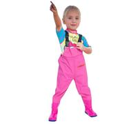 Toddler Children's Boys Rain Dungarees Windproof Waterproof Mud Jumphat Nylon Waterproof Casual Kids Baby Pink