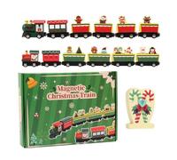 Toddler Christmas Train | Wood Seasonal Decor,Pretend Play Train | for Children Girls Collectors Bedroom Study Kid's Room Family Activity Kindergarten Preschool School