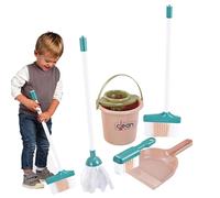 Toddler Cleaning Set | Housekeeping Play Set, Toddler Broom And Cleaning Carts Includes Real Working Vacuum Cleaner, Broom, Spray Bottle And More For Boys & Girls