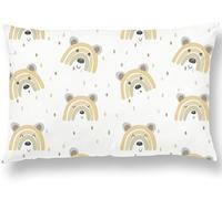 Cotton Pillowcase for Kids - 40x60 /33x45cm, Soft, and Easy to Clean - Charming Designs -Ideal for Comfortable and Restful Sleep. Duvet Bedding, Toddler, Girls, Boys - Single Cover Case