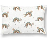 Cotton Pillowcase for Kids - 40x60 /33x45cm, Soft, and Easy to Clean - Charming Designs -Ideal for Comfortable and Restful Sleep. Duvet Bedding, Toddler, Girls, Boys - Single Cover Case