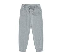 Toddler Cotton Skinny Joggers with Drawstring Pockets Boys Girls Plain Casual Sweatpants Elasticated Waist Classic School Trouser Athletic PE Tracksuit Bottoms