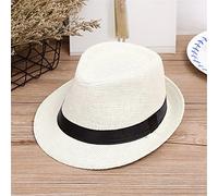Toddler Cowboy Straw Sun Hat Baby Personalized Outdoor Protection Breathable Bucket Cap Girls Sunshade Braided Country Water Hat Summer Windproof Easter Beach Wide Brim (Multicolor3, 3-10 Years)
