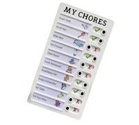 Toddler Daily Chore Chart Visual Schedule Board for Time Management & Task Planning Large Writing Planner