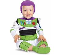 Disney Official Buzz Lightyear Costume Baby Onesie, Toy Story Costume Baby Toddler Outfit, Buzz Lightyear Fancy Dress Up Kids, Toddler World Book Day Costumes for Boys 6-12 Months