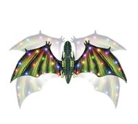 Toddler Dragon Wings, Cosplay Electric Dinosaur Wings, Realistic Costume Toy with LED Light and Music for Boys Kids Christmas Birthday Halloween Party Decoration