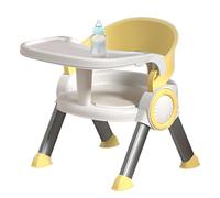 Toddler Eating Chair - Non-Slip Dining Chair with Tray - Multifunctional Household Small Stools, Children Study Seat with Music for Camping Lawn Beach Travel