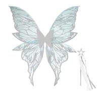 Toddler Fairy Wings,Colorful Cosplay Accessories,Angel Wing Costume Set For Girls Birthday Theme Party Halloween, Stage Performance Outfit
