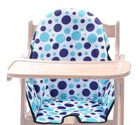 Toddler Feeding Cushion - Washable Chair Insert, Foldable Soft Liner | Best Oxforrd Baby Booster Pad, Breathable Support Pillow Mat for Dining High Chair, Portable Sitting Seat Cover