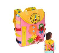 Toddler Felt Backpack - Portable Preschool Learning with Educational Toys, Early Development Activity | Organizer M