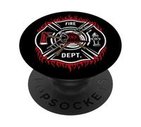 Toddler Firefighter Costume for Kids Fireman Fire Department PopSockets Adhesive PopGrip
