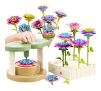 Toddler Flower Making Kit,Fabric Flower Bouquets Toys | Educational Handmade Craft Set for Kids Ages 4-8 Event Coordinators School Art Teachers Community Workshops