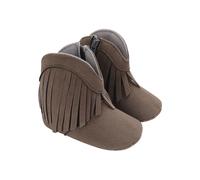 Toddler Girls' Boots Suede Cowboy Tassel Ankle Boots, Vintage Flat Heels Side Zippers walking Shoes princess school Booties winter fall outdoor footwear