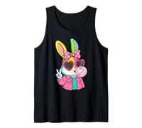 Toddler Girls Easter Bunny for Happy Easter Women Girl Tank Top