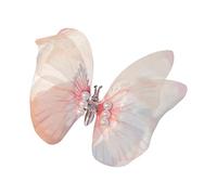 Toddler Girls Hair Accessories Sweet ButterfIy Bows Colorful Polyester Scrunchies Lot for Kids One Size Elastic Hair Ties for Baby Infant Children Ponytails and Styling (One Size)