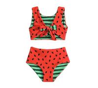 Toddler Girls Summer Reversible Two Piece Bikini Set Cute Cartoon Print Swimsuit for Beach Pool 5t Teen Bathing Suits Dinosaur Suit