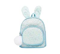 Toddler Glitter Splice Backpack Filled for Girls Preschool and Nursery Waterproof Backpacks 40L, blue, EinheitsSize