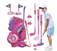 Toddler Golf Set, Portable Golf Club Toy, Fun Sports Training Game with Balls and Holes, Ideal for Children Indoor Play, Backyard, Garden, Lawn, Birthday, Christmas, 14.37 Inches