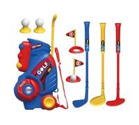 Toddler Golf Set, Portable Golf Club Toy, Fun Sports Training Game with Balls and Holes, Ideal for Children Indoor Play, Backyard, Garden, Lawn, Birthday, Christmas, 14.37 Inches