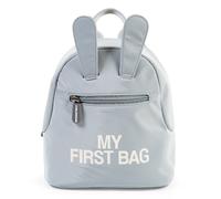 Toddler Grey Backpack - Kids My First Bag - Water-resistant Spacious Bag
