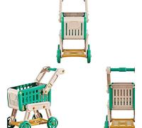 Toddler Grocery Cart Role Play Toy | Kitchen Accessory for Imaginative Learning | Developmental Gift for Boys & Girls Ages 3+