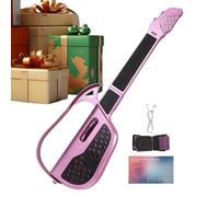 Toddler Guitar, Electric Stringless Guitar, Toddler Musical Instrument Toy for Music Education Preschool Kindergarten School Home Birthday Family Party Travel Group Play