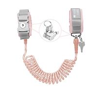 Toddler Harness Walking Leash- Child Anti Lost Wrist Link - Child Safety Harness - Upgrade with Reflective(6.5ft) - for Boys and Girls to Disneyland, Zoo or Mall. (Pink)