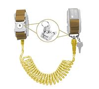 Toddler Harness Walking Leash- Child Anti Lost Wrist Link - Child Safety Harness - Upgrade with Reflective(6.5ft) - for Boys and Girls to Disneyland, Zoo or Mall. (Yellow)