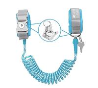 Toddler Harness Walking Leash- Child Anti Lost Wrist Link - Child Safety Harness - Upgrade with Reflective(6.5ft) - for Boys and Girls to Disneyland, Zoo or Mall. (Blue)