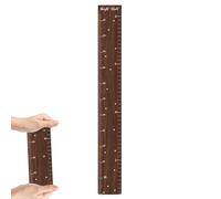 Toddler Height Chart, Kids Growth Ruler, Wooden Height Chart, Durable Construction, Measurement Units, 120x15x0.3cm, for Kids, Child, Boys, Girls