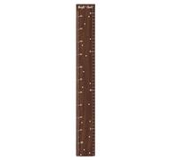 Toddler Height Growth Chart, Baby Growth Ruler Chart, Nursery Height Charts, Kids Height Measure Wall Chart Easy to Mount The Wall Accurate Height Tracking for Toddler and Children, Home and School