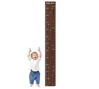 Toddler Height Growth Chart, Kids Sizing Ruler for Wall, Creative Wooden Height Measurement Tool for Boys and Girls, Ideal for Home Decor, Fun and Functional, 47.24x5.91x0.12 Inches