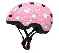 Toddler Helmet, Baby Infant Bike Helmet 1-3 Years - Adjustable Dial Fit - with 12 Vents & Dual Liner (0.16"+0.28") (Unicorn XS 45-51cm)