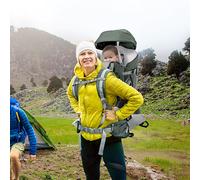 Toddler Hiking Backpack Carrier with Removable Small Bag