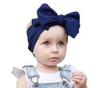 Toddler Knot Headband | Comfortable Bow Hairbands for Little Girls - Handmade Kid Headbands for Birthdays, Baby Showers, Christmas, Family Photography