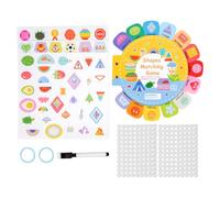 Toddler Learning Flash Card - Preschool Education | Sensory Development Teaching Tool, Early Childhood Study Aid, Homeschool Material For Kids, Travel Learning Cards For Kindergarten