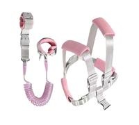 Toddler Leash, 3in1 Toddler Anti Lost Leash, Baby Reins Walking Harness, Anti Lost Safety Wrist Link Belt, Glow-in-The-Dark Harness for Toddler, Kids Walking Wristband Assistant Strap Safety Belt