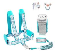 Toddler Leash for Walking, Toddler Safety Harnesses Leashes, Safety Harness with Lock for Kids, Anti Lost Wrist Link Safety Wrist Link for Toddlers ,Upgrade with Reflective Tape Liner(6.5ft)for Kids