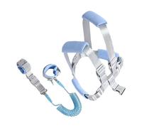 Toddler Leash Harness- PU Polyester 3D Breathable Mesh Fabric | Glow-in-The-Dark Anti-Lost Wrist Link for Outdoor Safety| Baby Walking Harness Anti-Falls