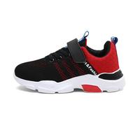 Toddler/Little Kid/Big Kid Boys Girls Trainers Kids Shoes Lightweight Breathable Athletic Running Tennis Fitness School Child Sock Trainers Shoes Red
