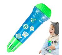 Toddler Microphone Voice Changer - Voice Changing Microphone Toy | Voice Changing Sounds | Funny Cartoon Physical Voice Amplification Microphone, Educational Early Development Supplies, Echo Microphon