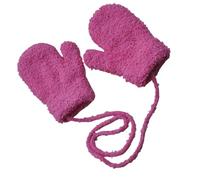 Toddler Mittens - Fleece Lined Warm Thicken Gloves with String,Thermal Anti-Loss Cold Weather Protection Accessories for 1-3 Years Old Boys Girls Kids Children Son Daughter