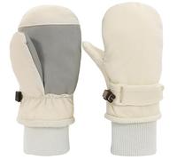 Toddler Mittens Waterproof Winter Gloves for 2-4 Years Old Baby, Adjustable Infant Snow Gloves with Warm Fleece for Winter Outdoor Activities M.