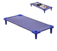 Toddler Naptime Cot, Stackable Sleeping Cots for Daycare, Space-Saving Furniture for Preschool Classroom and Nursery, Ready-to-Assemble