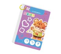Toddler Pen Control Training Workbook Children Control Training Cards Improve Hand Eye Coordination And Writing Skills Kids Pen Cards Magical Tracing Practice Copybook For Classroom