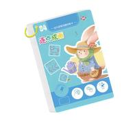 Toddler Pen Control Training Workbook Magical Tracing Practice Copybook Writing Drawing Educational Picture Books Kids Pen Control Training Cards Magical Tracing Practice Copybook for Classroom