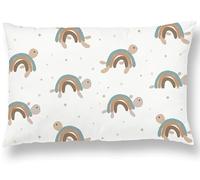 SUPERBE BEBE Children's Pillow with Cotton Pillowcase - Pillow for Ages 1 to 3 - Size 33x45cm - Soft, Hypoallergenic Pillow Machine Washable - Ideal for Bed, Travel, and Naps